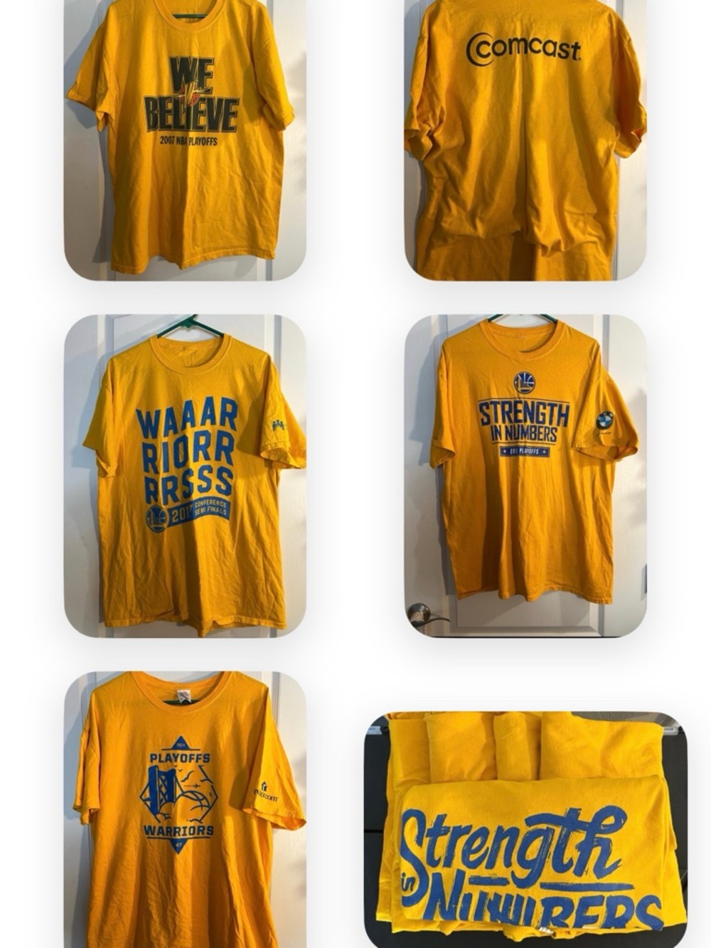 Golden State Warriors T-shirt Bundle